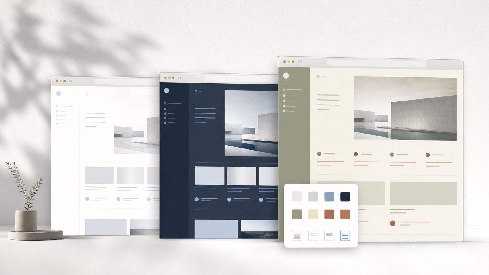 YouTube, Reddit, and ChatGPT interfaces shown with SiteSkin themes